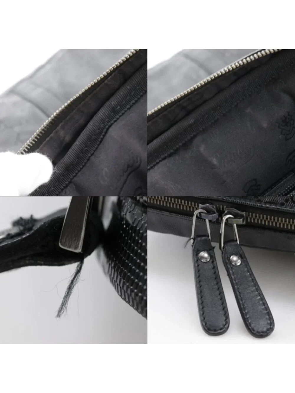 Gucci Briefcase GG Supreme Black Business